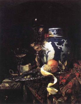 威廉 考爾夫 Still Life With A Late Ming Ginger Jar